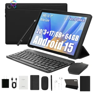 Android 15 Tablet 10-Inch Bundle
