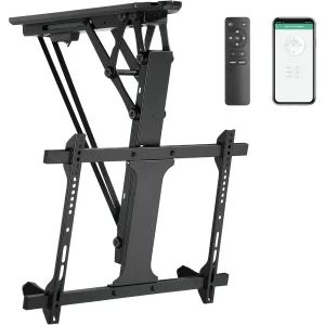 Motorized Ceiling TV Mount Remote-Controlled
