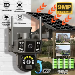 9MP Dual Lens WiFi Camera